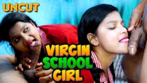 Virgin School Girl – 2024 – Hindi Uncut Short Film – GoddesMahi